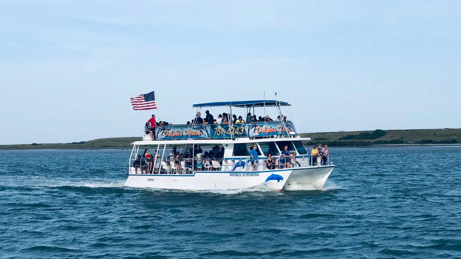 The Original Dolphin Watch vessel at Sea Ranch Marina